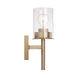 Mason 1 Light 5 inch Aged Brass Sconce Wall Light