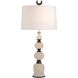 Minaret 34.5 inch 60 watt White and English Bronze Table Lamp Portable Light