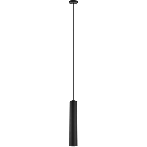 Tortoreto 1 Light 3.94 inch Matte Black Mini Pendant Ceiling Light