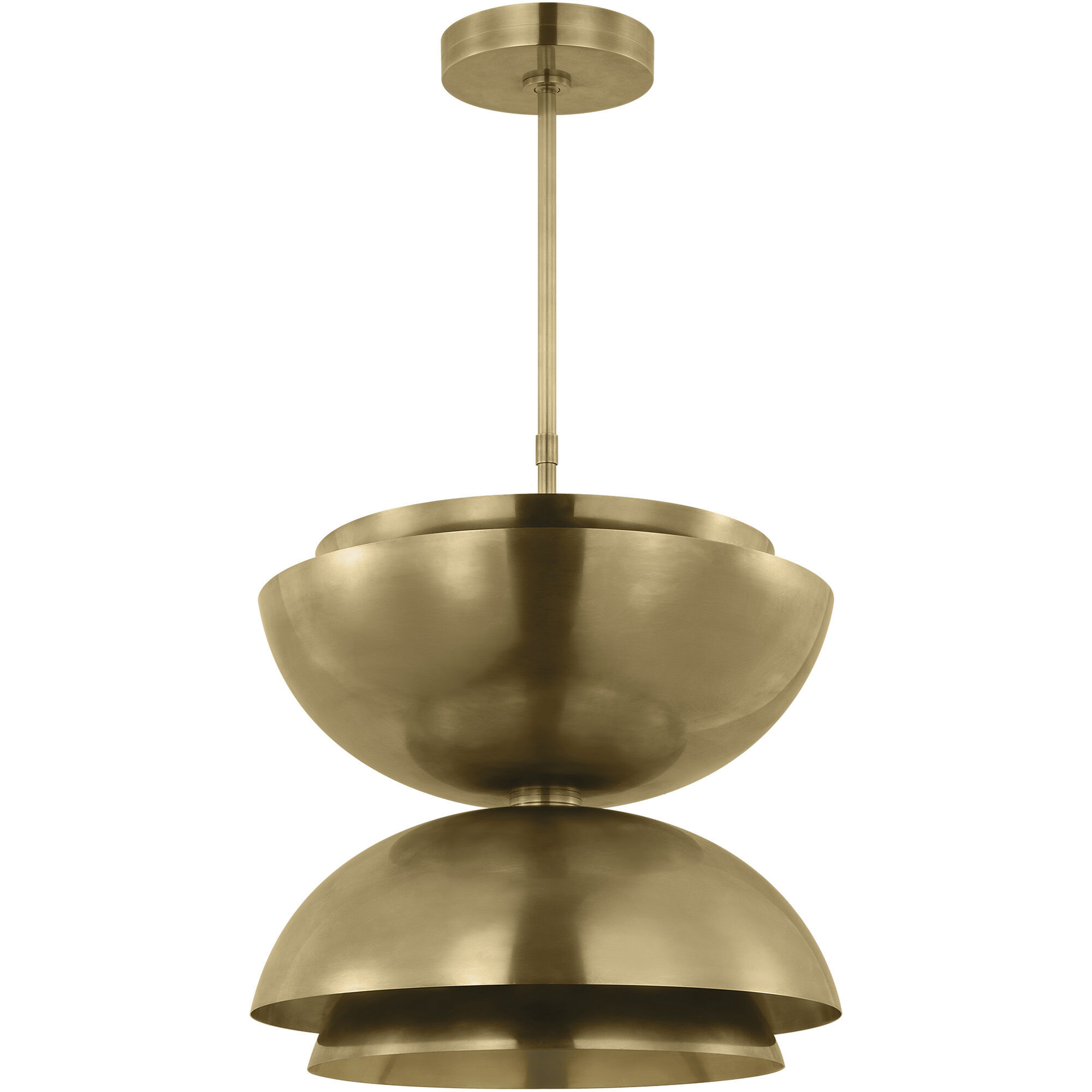 Sean Lavin Shanti LED 20.5 inch Natural Brass Line-Voltage Pendant Ceiling Light