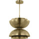 Sean Lavin Shanti LED 20.5 inch Natural Brass Line-Voltage Pendant Ceiling Light