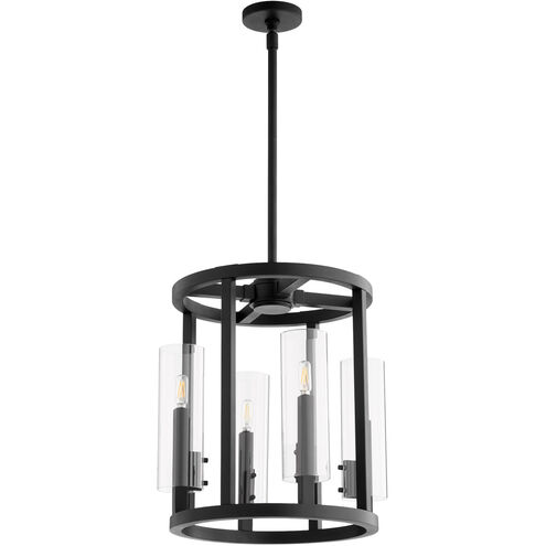 Harbin 4 Light 19 inch Noir Entry Ceiling Light