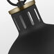 TOB by Thomas O'Brien Hanks 1 Light 8.13 inch Midnight Black Pendant Ceiling Light