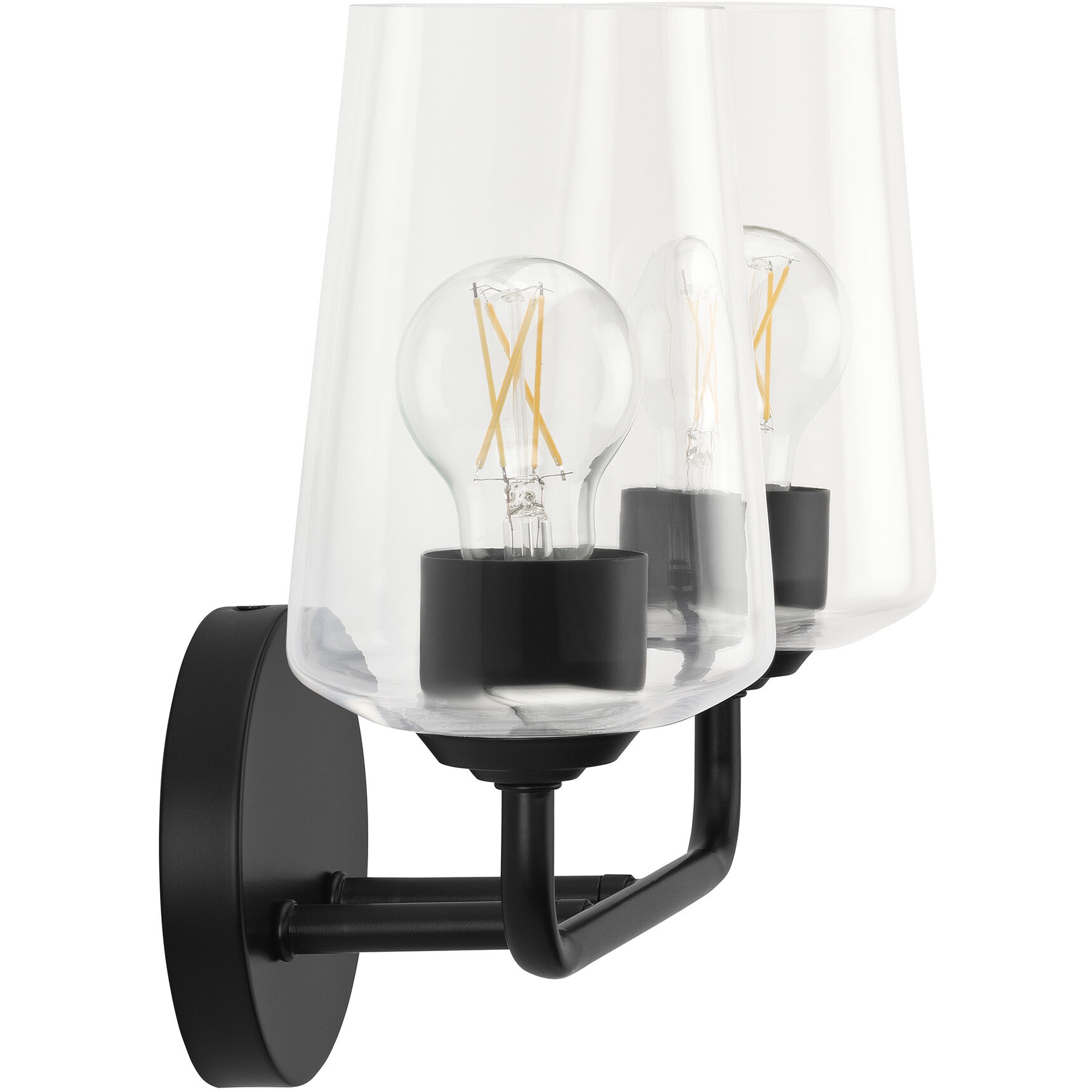 Celino 2 Light 14 inch Black Vanity Light Wall Light