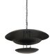 Florko 6 Light 31 inch Blackened Iron Chandelier Ceiling Light