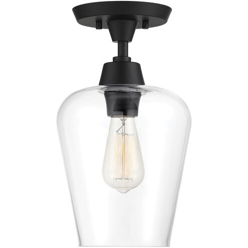 Octave 1 Light 8.00 inch Semi-Flush Mount