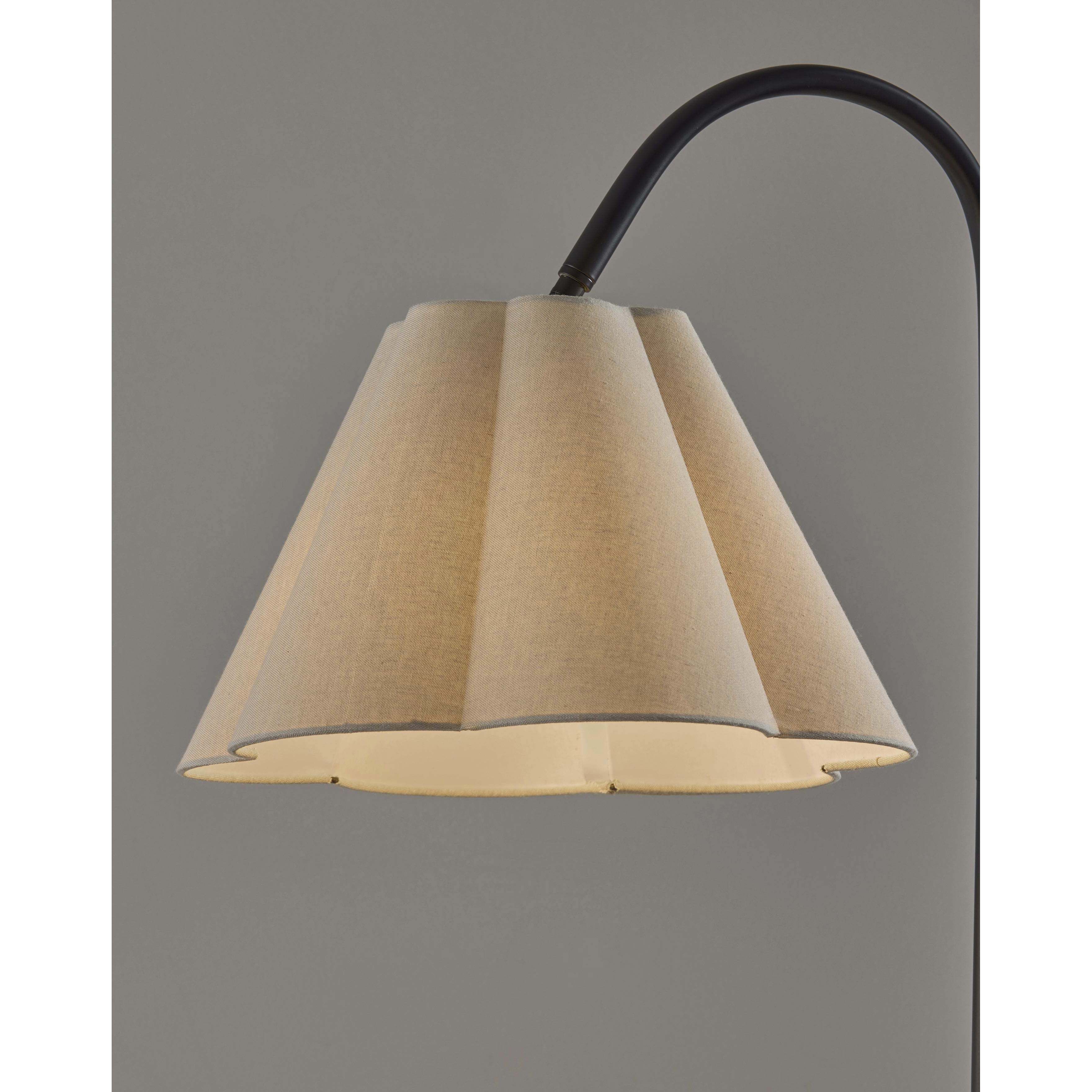 Kendra 62 inch 100.00 watt Black Floor Lamp Portable Light