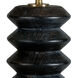 Accordion 33 inch 150.00 watt Ebony Table Lamp Portable Light