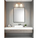 Fusion Collection - Bolzano Family 2 Light 16 inch Brushed Brass and Opal Bath Bar Wall Light, EVOLV