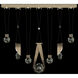 Aria 14 Light 60 inch Bronze Pendant Ceiling Light