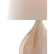 Opal 31.75 inch 150 watt Amber Table Lamp Portable Light