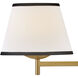 Sonia Wall Mount Wall Light in Off-White Linen