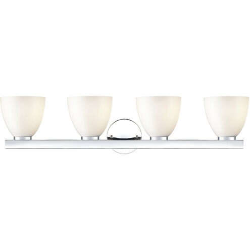 Apria 4 Light 33 inch Polished Chrome Vanity Light Wall Light