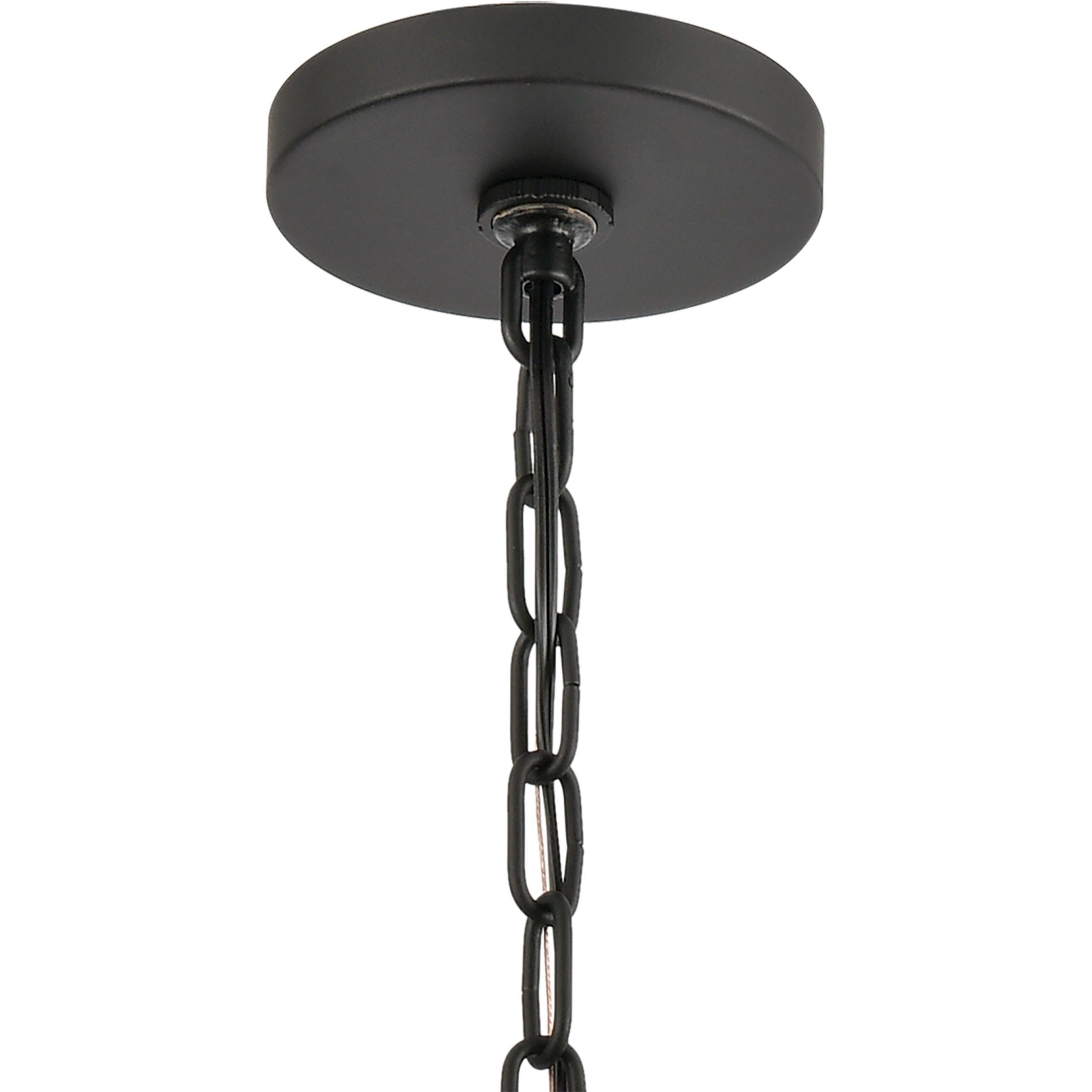 Clausten 4 Light 21 inch Black Chandelier Ceiling Light