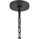 Clausten 4 Light 21 inch Black Chandelier Ceiling Light