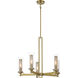 Emmerham 5 Light 26 inch Soft Brass Chandelier Ceiling Light