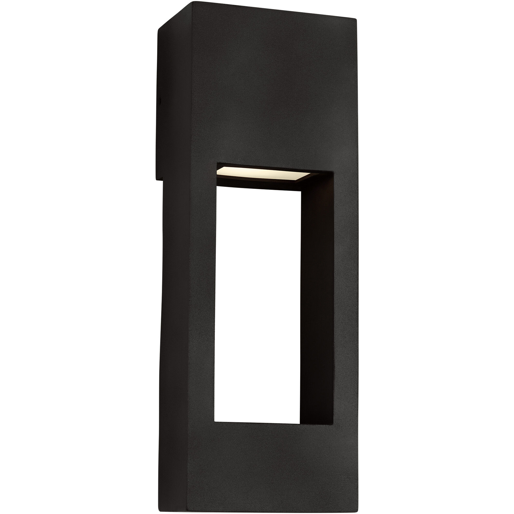 Testa LED 16 inch Black Outdoor Wall Lantern