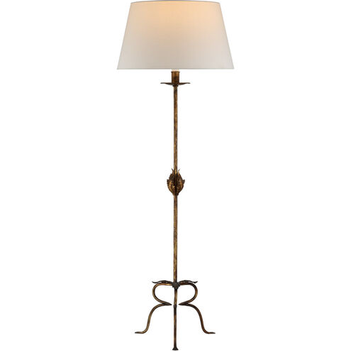 Julie Neill Octavia 67 inch 15 watt Antique Gild Floor Lamp Portable Light, Large