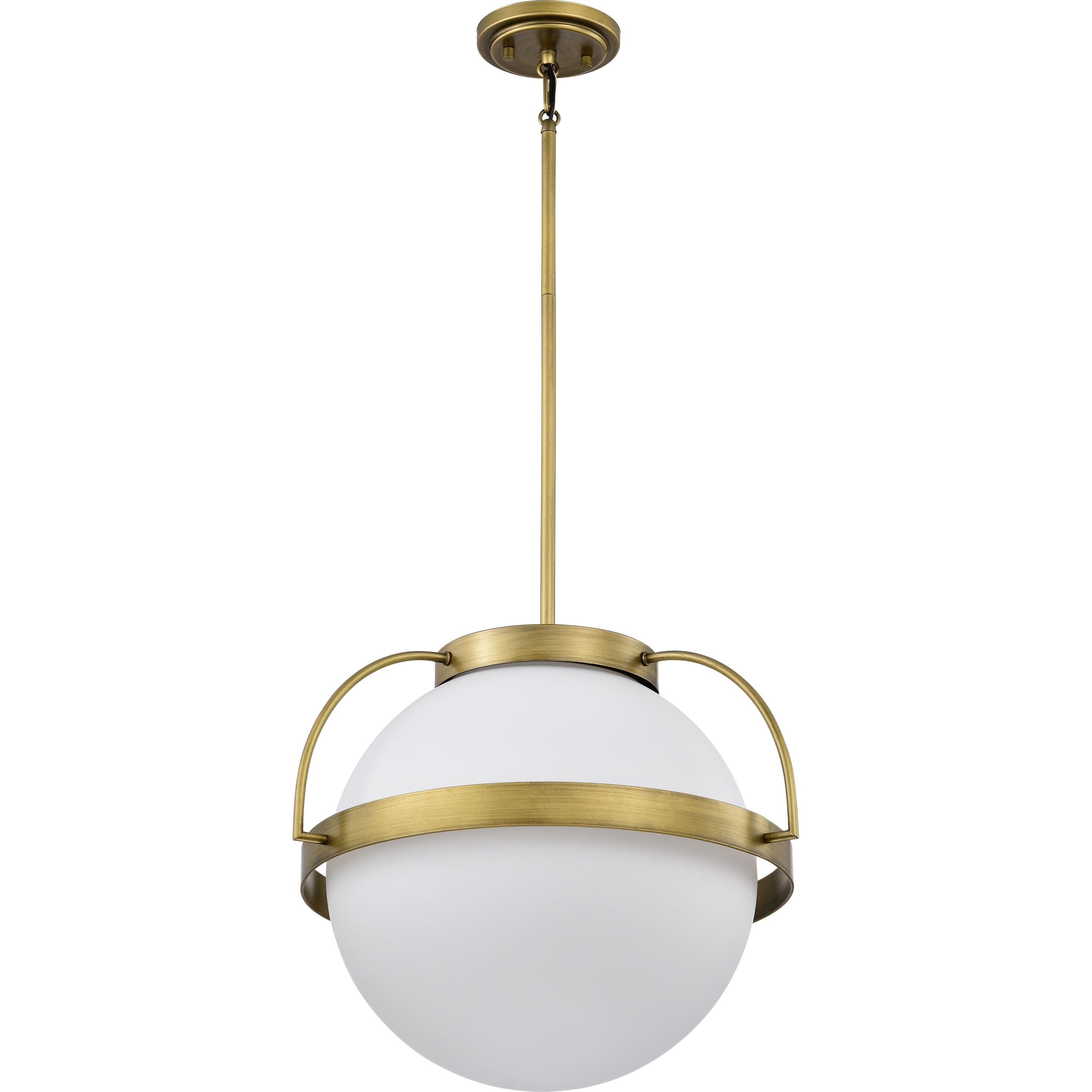 Lakeshore 1 Light 18 inch Natural Brass Pendant Ceiling Light