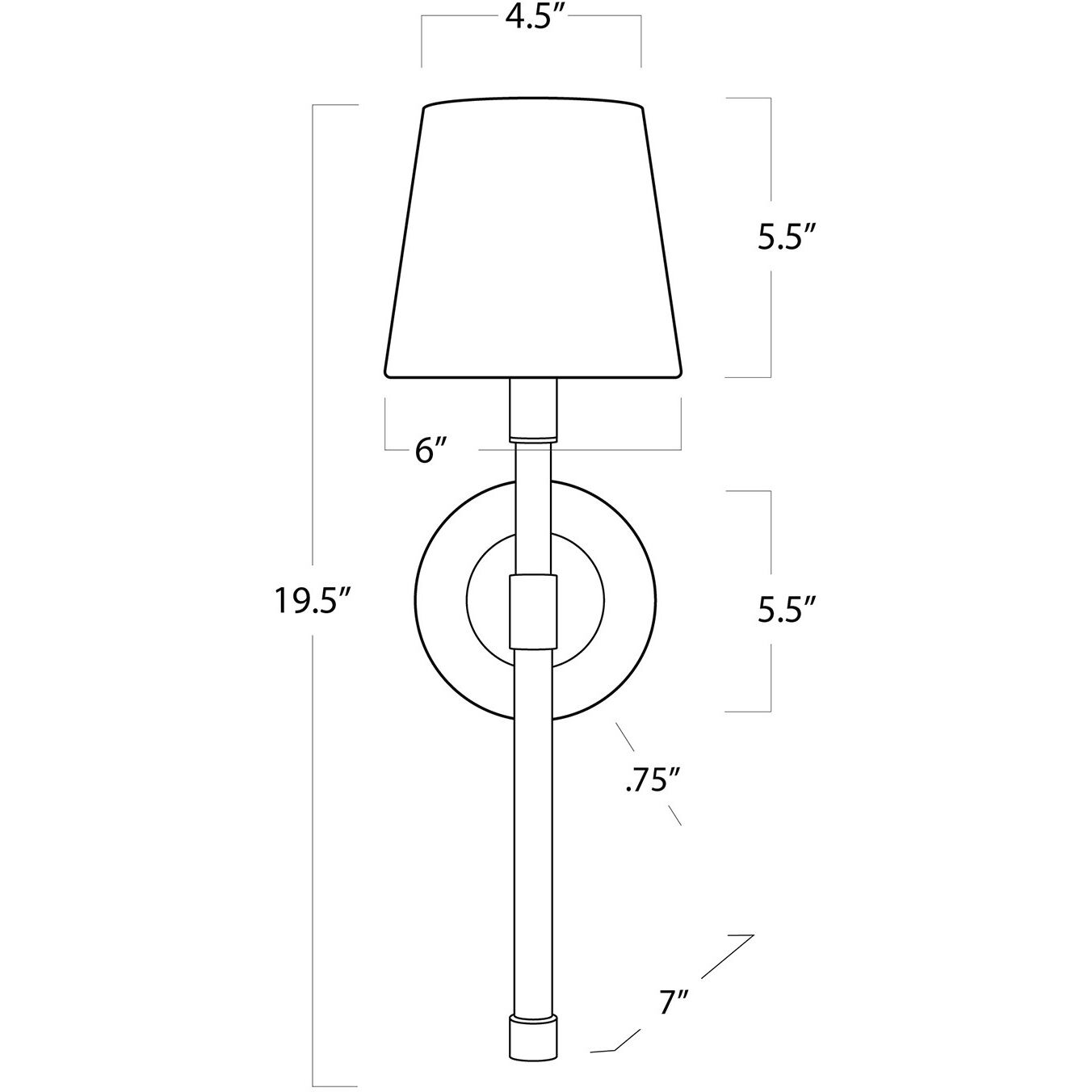 Auburn Wall Sconce Wall Light
