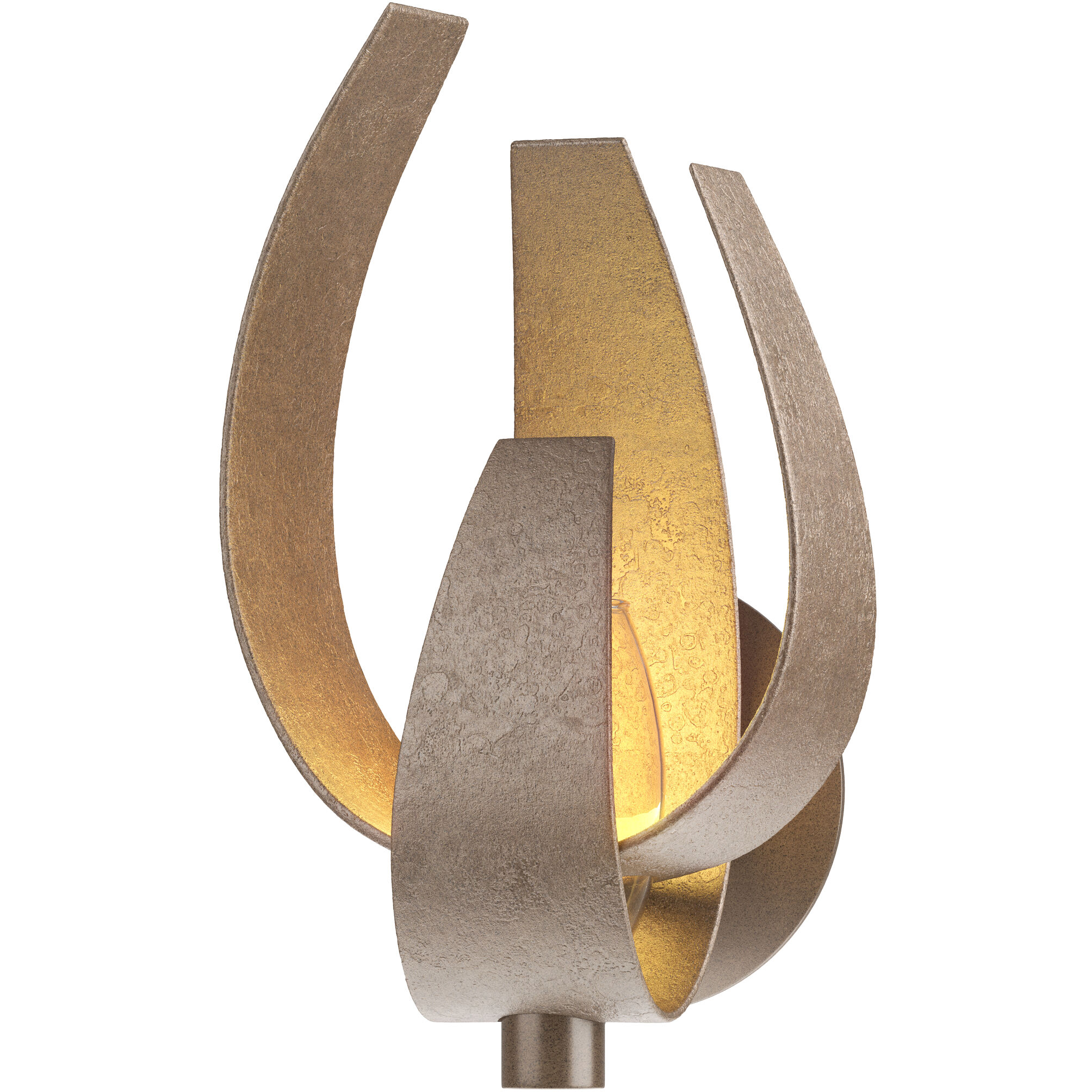 Corona 1 Light 7 inch Bronze Sconce Wall Light, Large