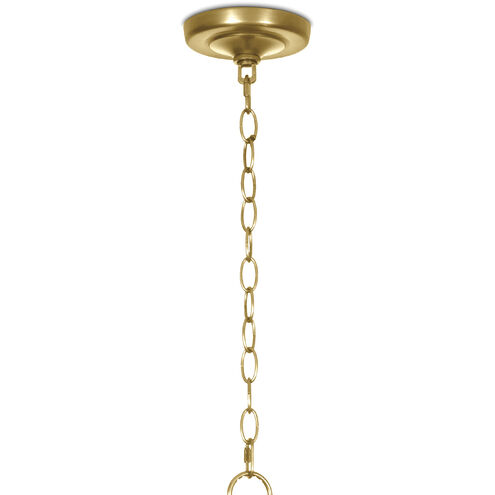 Cole 1 Light 12.75 inch Natural Brass Pendant Ceiling Light