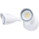 Brentwood LED 4.29 inch White Outdoor Security Light