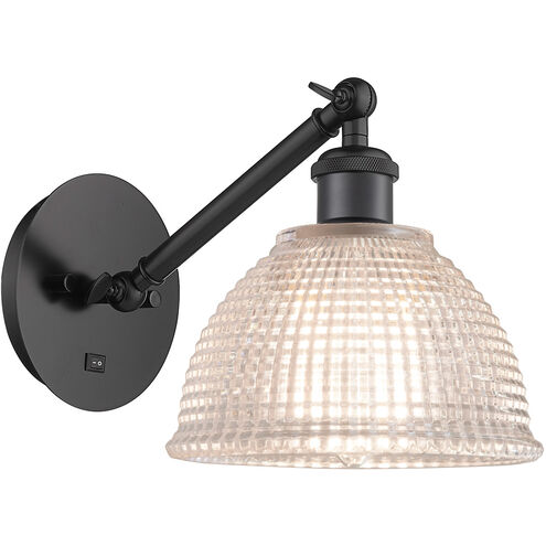 Ballston Arietta 1 Light 8 inch Matte Black Sconce Wall Light