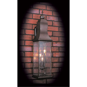 Marquis 3 Light 35 inch Raw Copper Exterior Wall Mount