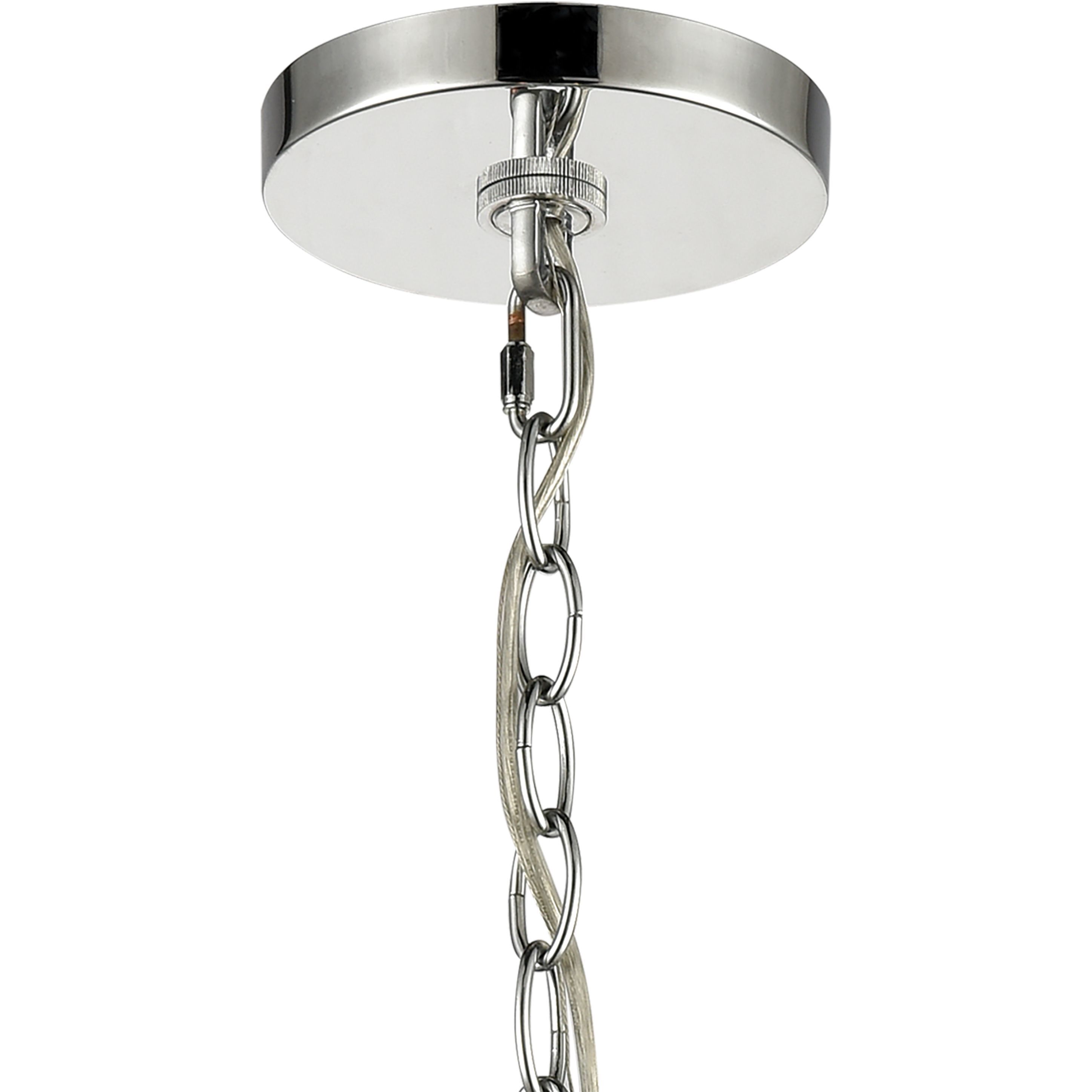 Darlene 3 Light 13 inch Polished Chrome Pendant Ceiling Light