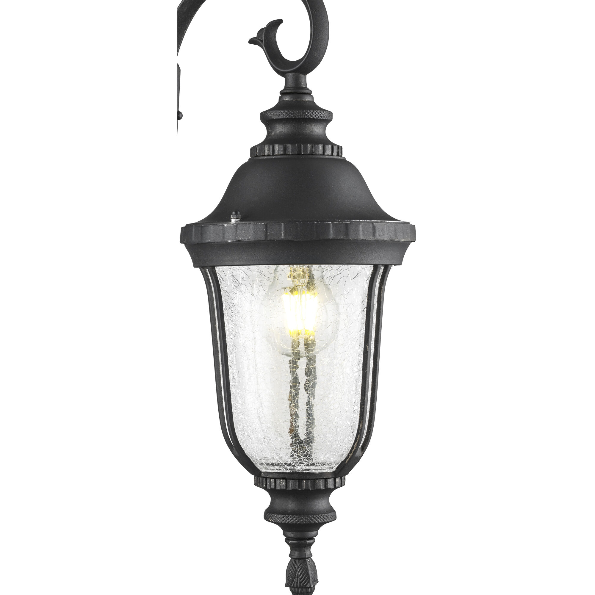 Chessie 1 Light 20 inch Black Outdoor Wall Lantern