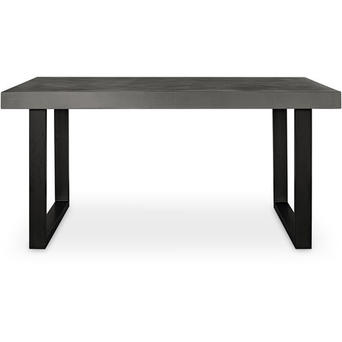 Jedrik 63 X 36 inch Grey Outdoor Dining Table, Small