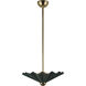 Furrow 16 inch Pine Green Pendant Ceiling Light