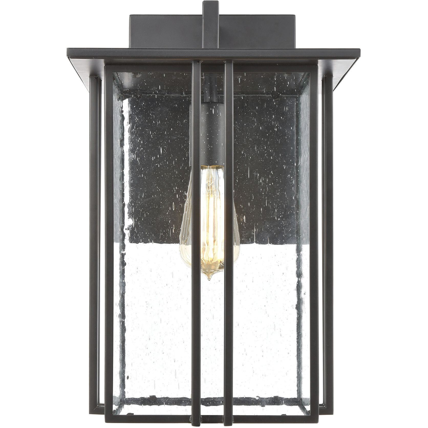 Radnor 1 Light 16 inch Matte Black Outdoor Wall Sconce