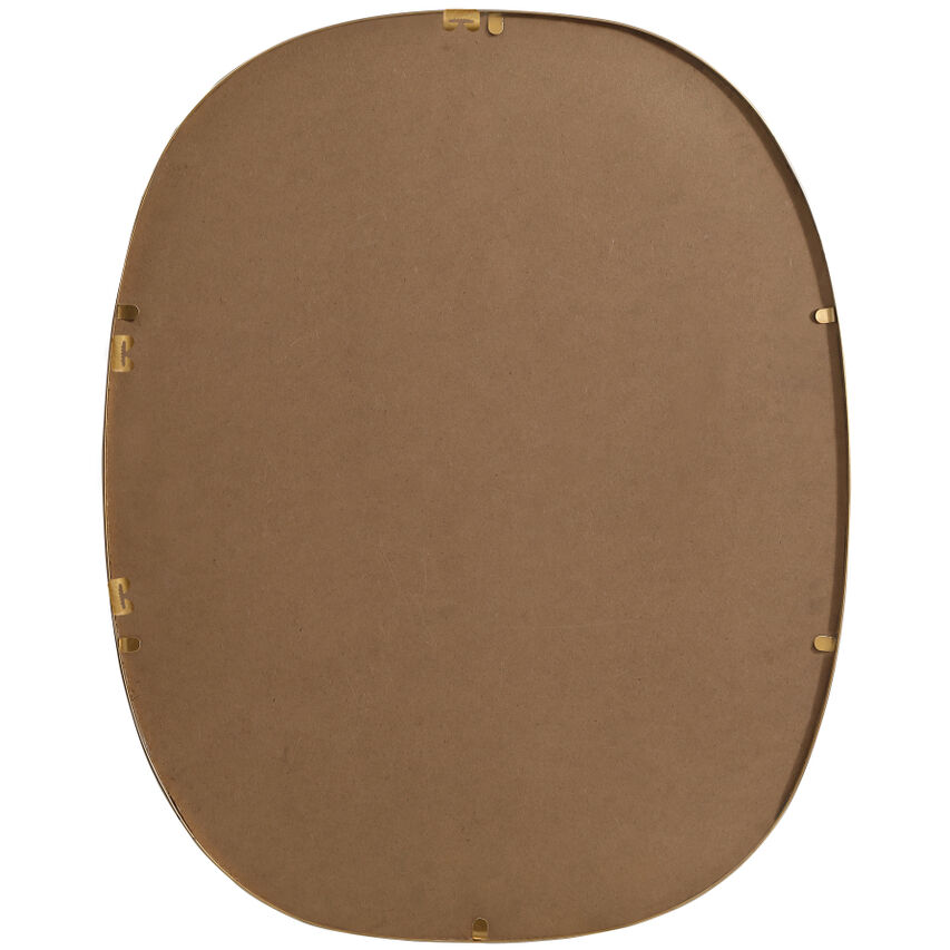 Brynn 30 X 24 inch Brass Mirror in 24 x 30
