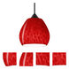 Tay Tay LED Black Cord Pendant Ceiling Light