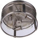 Elliot 3 Light 13 inch Brushed Polished Nickel Flushmount Ceiling Light
