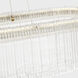 Ian K. Fowler Maderno LED 54.5 inch Hand-Rubbed Antique Brass Linear Chandelier Ceiling Light