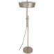 Elliott 43.75 inch 5.00 watt Polished Nickel Floor Lamp Portable Light