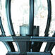 Chateau 1 Light 20.5 inch Matte Black Exterior Wall Mount