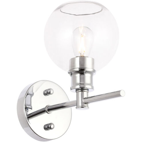 Syracuse 1 Light 6 inch Chrome Wall sconce Wall Light