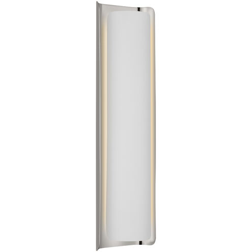 Windsor Smith Penumbra LED 6 inch Polished Nickel and White Sconce Wall Light