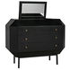 Rhiana Hand Rubbed Black Dresser