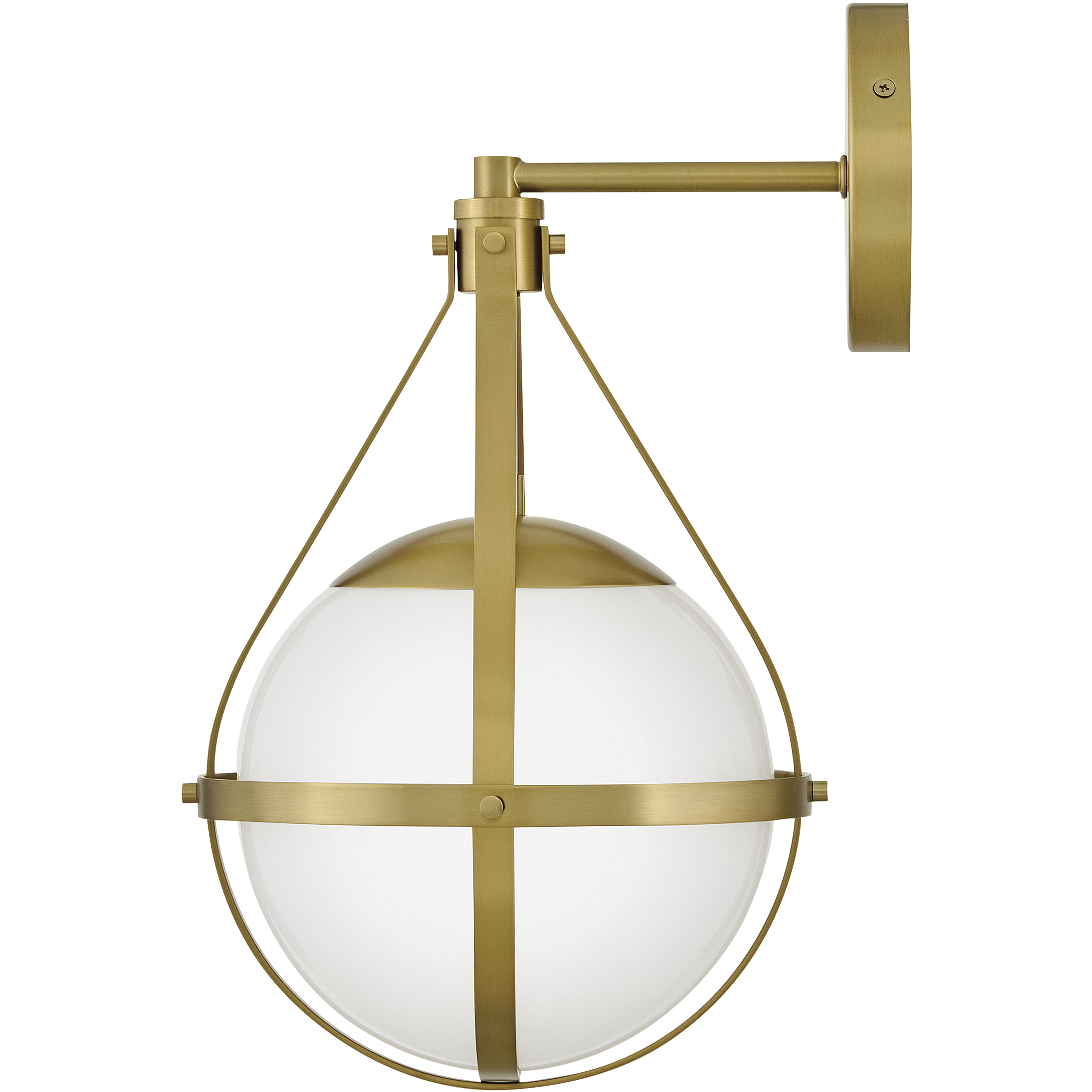 Colby 1 Light 9.25 inch Lacquered Brass Sconce Wall Light