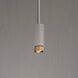 Exhaust Pendant LED 2.36 inch Stone / Brass Pendant Ceiling Light