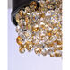 Mystic LED 24 inch Bronze Single Pendant Ceiling Light in Scotch Crystal