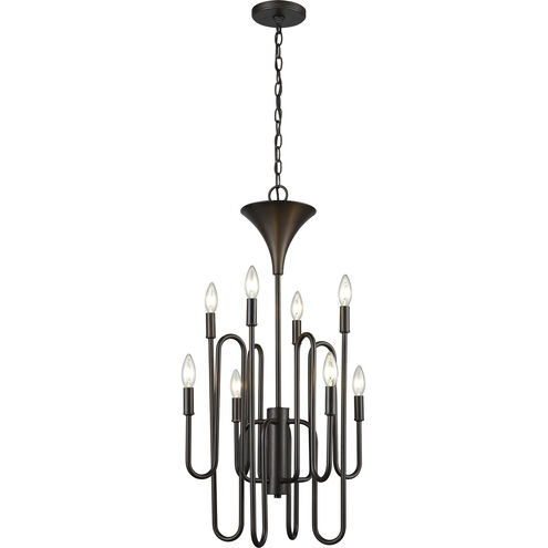 Decatur 8 Light 19 inch Oil Rubbed Bronze Chandelier Ceiling Light