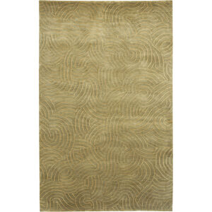 Shibui 72 X 48 inch Olive, Dark Green, Mustard Rug