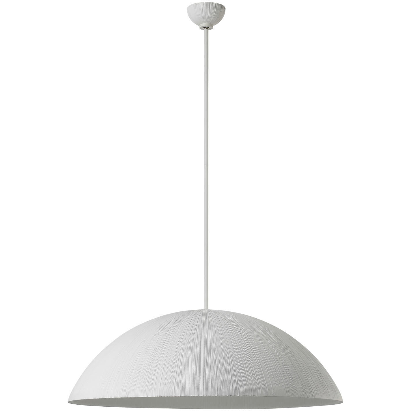 Kelly Wearstler Utopia LED 30 inch Plaster White Sculpted Pendant Ceiling Light
