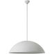 Kelly Wearstler Utopia LED 30 inch Plaster White Sculpted Pendant Ceiling Light